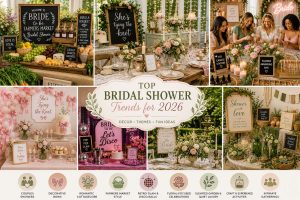 Top Bridal Shower Trends for 2026: Décor, Themes & Fun Ideas