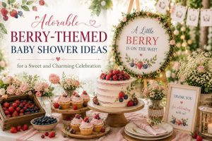 23 Adorable Berry-Themed Baby Shower Ideas for a Sweet and Charming Celebration